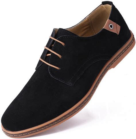 Mio Marino Men's Suede Derby Casual Dress Shoes - Walmart.com