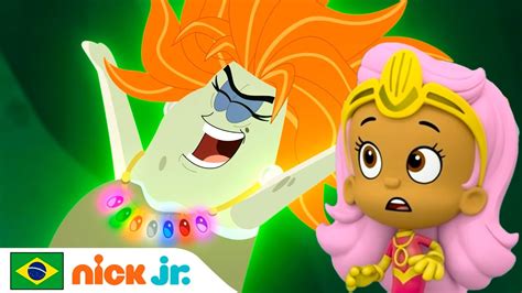 Bubble Guppies | A Bruxa do Mar rouba as joias dos Guppies! | Nick Jr ...