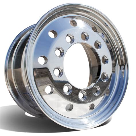 823067 Alcoa Budd Aluminum 22.5 x 12.25 Super-Single Rim – Buy Truck Wheels