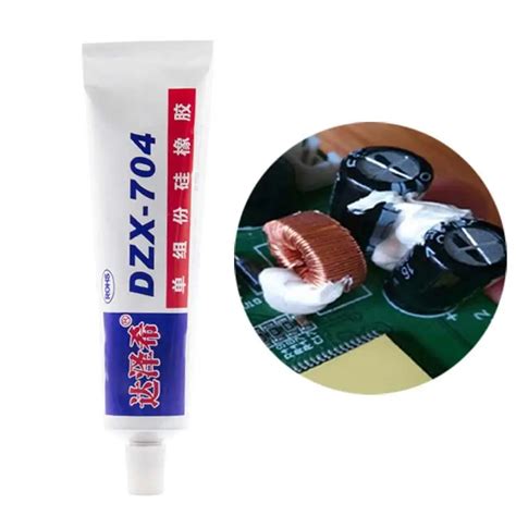 Circuit Boards 704 Silicone Rubber Glue For Electronic Components Semiconductor Materials ...