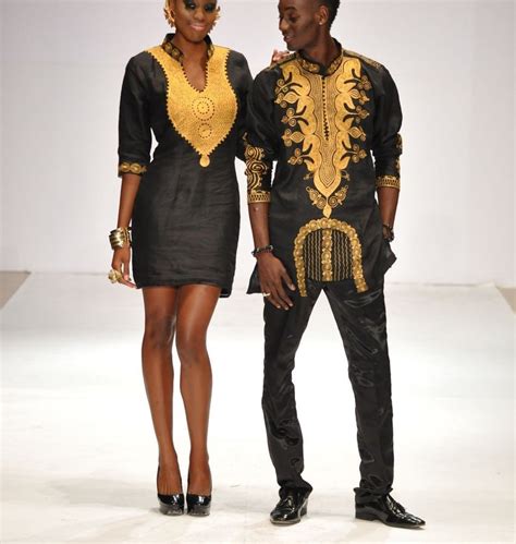 Ankara Tenue De Couple Dashiki Nouvelle Mode Africaine France African Fashion Designers, African ...