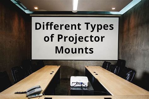 The Different Types of Projector Mounts - The Home Theater DIY