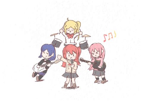 [Fan art by me] Rocking with Kessoku Band! : r/BocchiTheRock