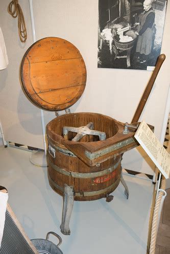 Antique wooden washing machine | Eckernfoerde, Germany, 2014… | Flickr