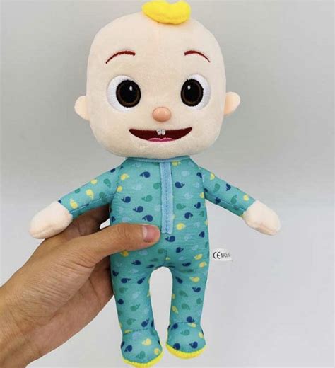 REALISTIC!! 26cm/10in Cocomelon JJ Plushie Toys Boy Stuffed Dolls Educational Kids Birthday ...