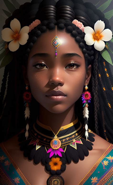 Black Love Art, Black Artwork, Cool Artwork, Native American Girls ...