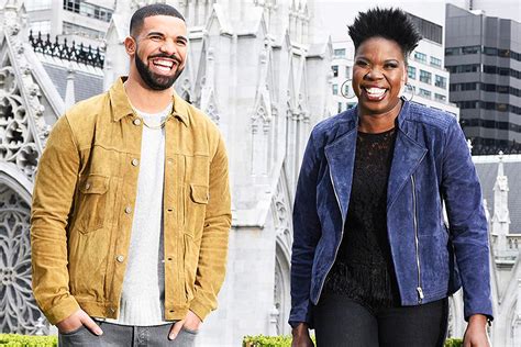 SNL Preview: Drake Fends Off Leslie Jones' Handsy Welcome