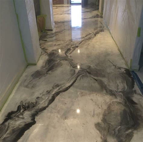 Marble Epoxy Floor Coating - kitchencor