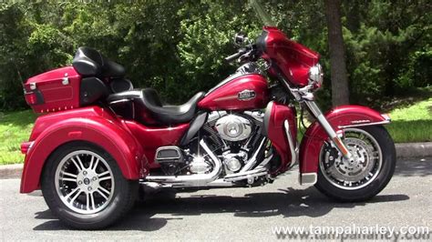 New 2013 Harley Davidson FLHTCUTG Tri Glide - 3 wheeler Motorcycle for sale - YouTube