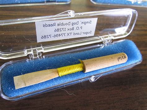 Singing Dog Oboe Reed Strength MEDIUM 2010s New Old Stock | Reverb