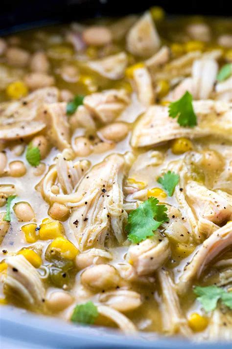 creamy white bean chicken chili