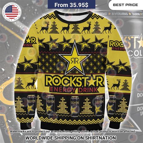 Rockstar Energy Drink Sweater • Shirtnation - Shop trending t-shirts ...