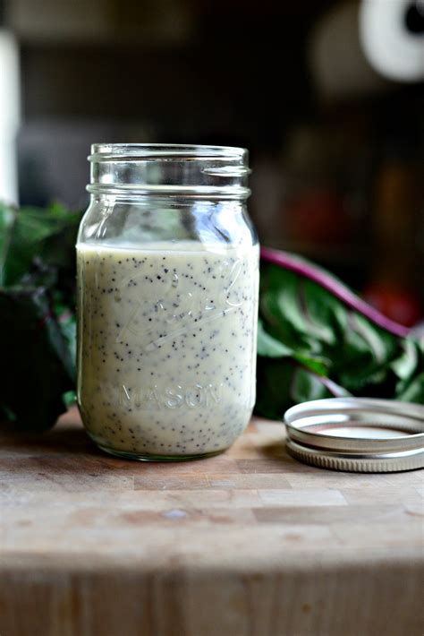 Honey Poppy Seed Dressing - Simply Scratch