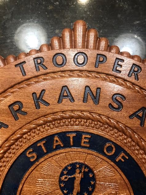 Arkansas State Police Trooper's Badge | Etsy