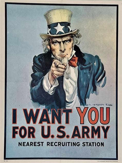 I Want You- Uncle Sam - Authentic Vintage Posters