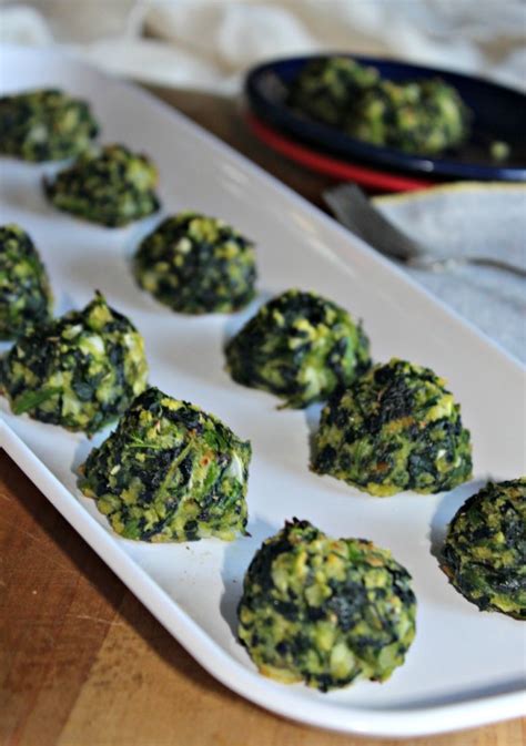 Easy Baked Spinach Balls - Simple And Savory