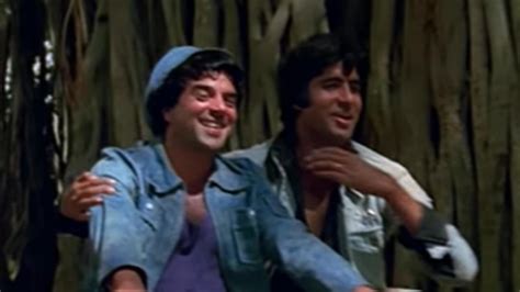 Amitabh Bachchan recalls playing rummy with Dharmendra on way to Sholay shoot | Bollywood ...