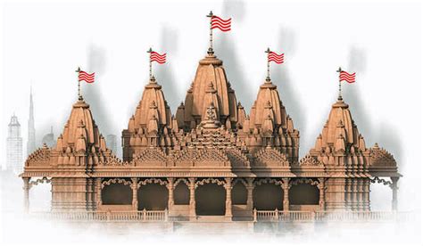 First Images Of Final Design Of Abu Dhabi’s First Hindu Temple Released ...