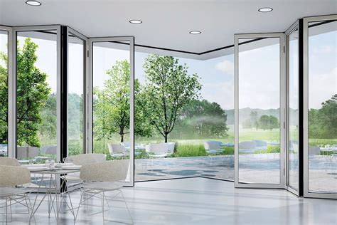 Residential Aluminum Folding Glass Doors for your home — VETRINA WINDOWS