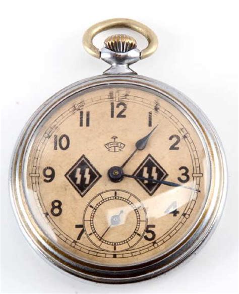 VINTAGE WWII GERMAN SS POCKET WATCH