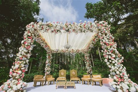 Photo of Prettiest floral mandap in pastel colors