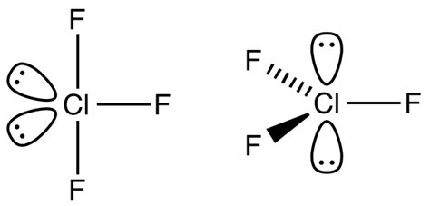 inorganic chemistry - What is the favoured geometry of chlorine trifluoride? - Chemistry Stack ...