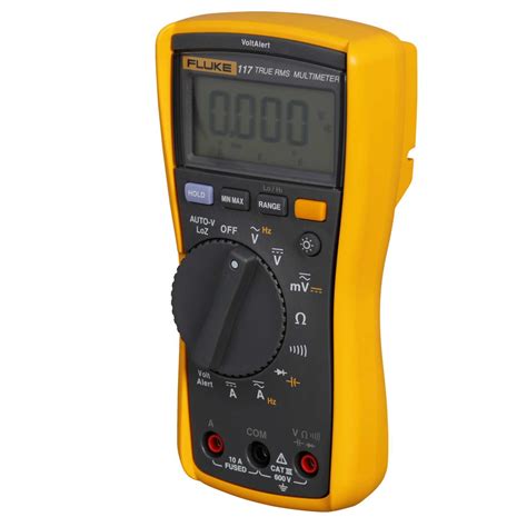 Fluke 117 TRMS Auto Ranging Digital Multimeter with Non-Contact Voltage (FLUKE 117) | CEF