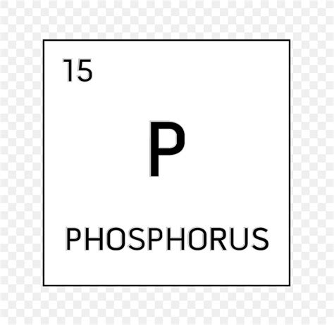 White Chemical Element Periodic Table Atomic Number Phosphorus, PNG, 800x800px, White, Area ...