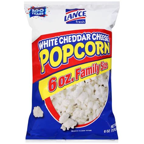 Lance White Cheddar Popcorn Nutrition Facts | Besto Blog