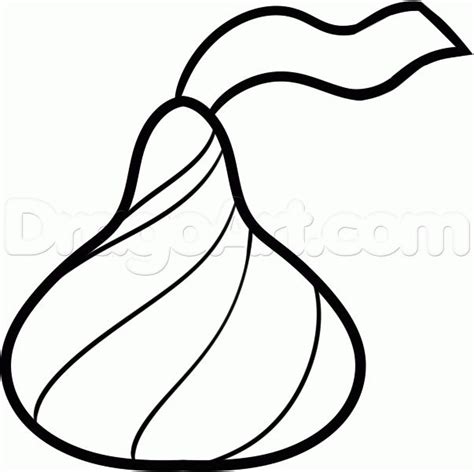 Chocolate Kiss Clipart | Free download on ClipArtMag