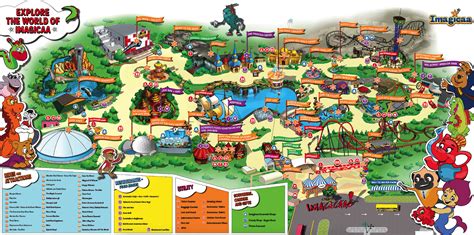 Imagicaa Map and Brochure (2024 - 2021) | ThemeParkBrochures.net