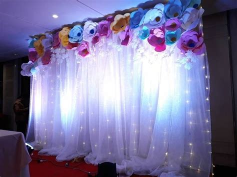 8 Simple Stage Decoration Ideas that are Stunning, Yet Just Right For Budget | Simple stage ...