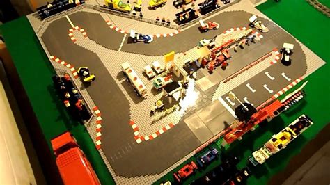 LEGO Racetrack Based on Monza - YouTube