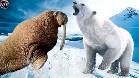 Polar Bear Vs Walrus: Who Will Win? | Animal TV Hindi