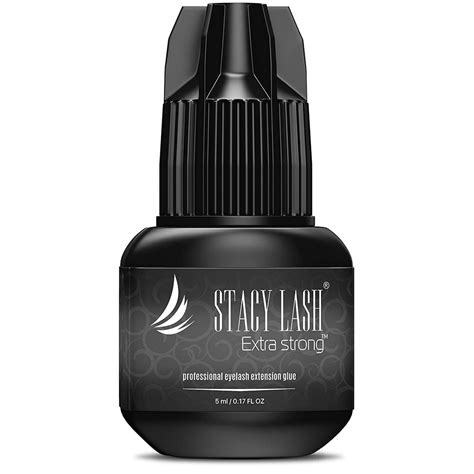 Extra Strong Eyelash Extension Glue - Stacy Lash (0.17fl.oz / 5ml) / 0.5-1 Sec Drying time ...