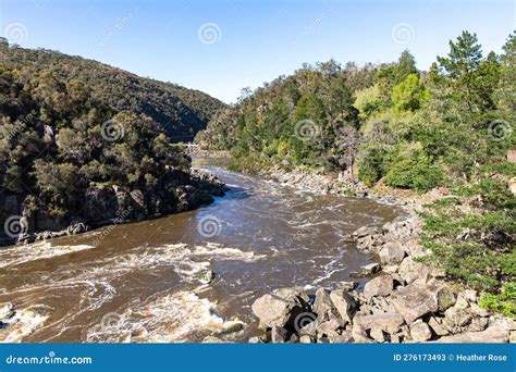 Cataract Gorge, Launceston, Tasmania, Australia Stock Image - Image of ...