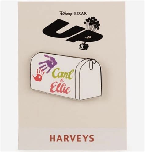 UP Carl and Ellie Mailbox Harveys Disney Pin - Disney Pins Blog