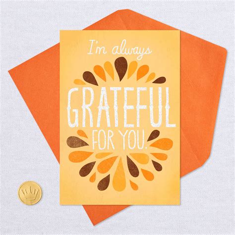 Always Grateful Thanksgiving Card - Greeting Cards - Hallmark