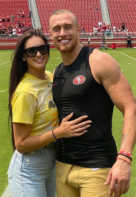 George Kittle's wife Claire tells 49ers star to 'kick ass' in year 6