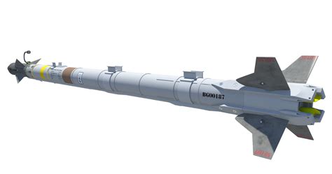 AIM-9X 近距格斗空空导弹_Augustus Pang作品_3D道具_朱峰社区作品展示