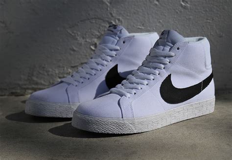 Nike SB Blazer Mid Canvas White Gum - Sneaker Bar Detroit