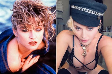 Madonna Before And After