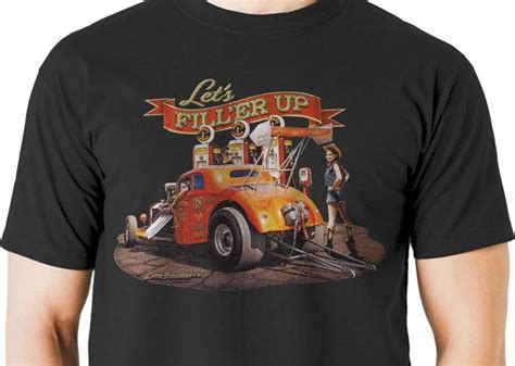 Hot Rod T Shirt 33 Willys AA Fuel Altered Drag Racing Small to 6XL # ...