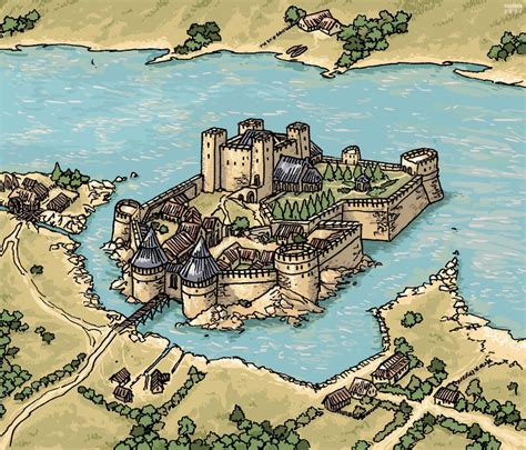 https://www.deviantart.com/shabazik/art/River-Guard-Castle-780970116 ...