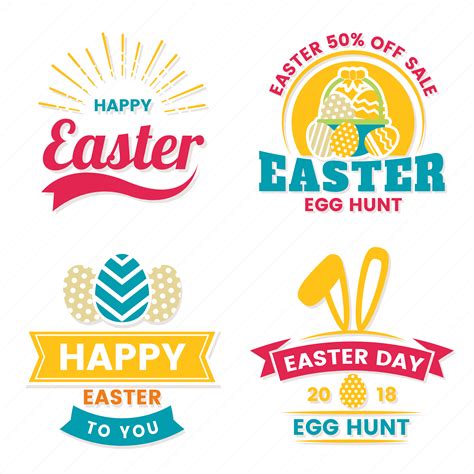 Easter Day Vector Logo for banner 327520 Vector Art at Vecteezy