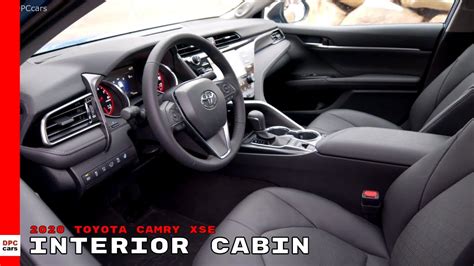 Toyota Camry Xse 2020 Red Interior