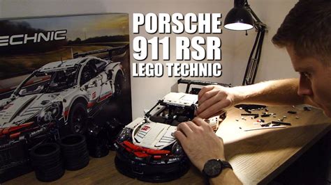 Porsche 911 RSR Lego Technic 42096 (speed build) - YouTube