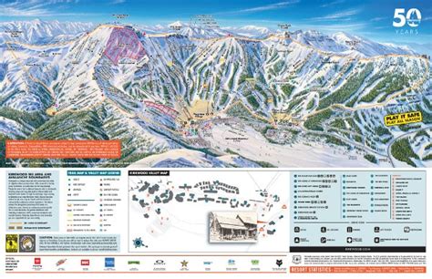 Kirkwood, Lake Tahoe Ski Trail Map – Free downloadable piste maps.