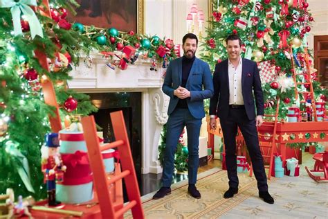 The Property Brothers Host HGTV's White House Christmas 2023