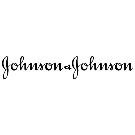 Johnson & Johnson Logo Black and White – Brands Logos